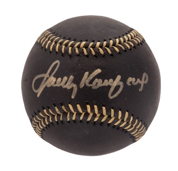 Sandy Koufax Single Signed Black Baseball – PSA/DNA GEM MINT 10 